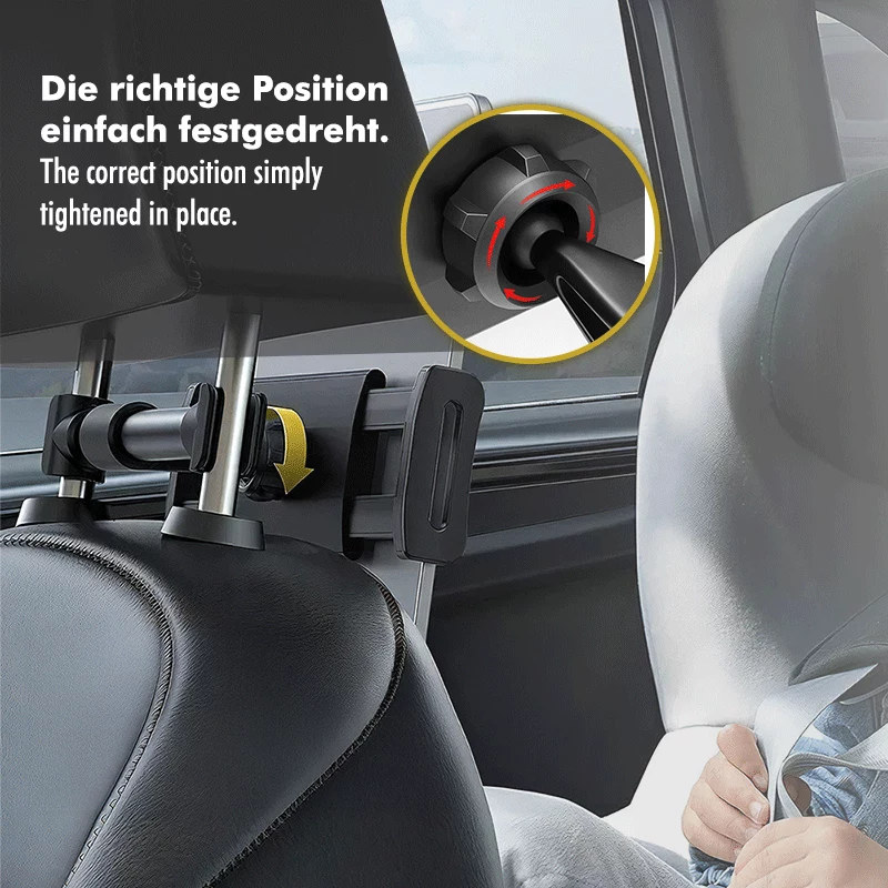 Suporte de automóvel para banco traseiro LogiLink AA0200 para smartphone e tablet, 4.7-15
