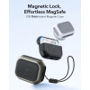 Capa ESR Orbit HaloLock MagSafe para Apple AirPods Pro 3, titânio