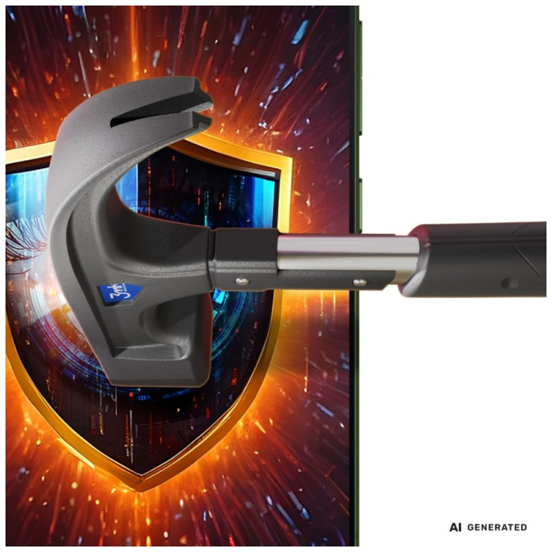 Película de privacidade mate 3MK Silky Matt Privacy para Motorola Edge 70