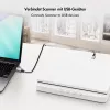 Cabo USB 2.0 Logilink CU0107, USB-A/M para USB-B/M, 480 Mbps, nylon, metal, preto/prateado, 2 m