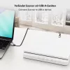 Cabo USB 2.0 Logilink CU0108, USB-A/M para USB-B/M, 480 Mbps, nylon, metal, preto/prateado, 3 m