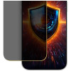 Película de privacidade mate 3MK Silky Matt Privacy para Apple iPhone 18 Pro Max