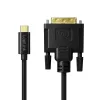 Cabo Logilink UA0474 USB 3.2 Gen1 Type-C, C/M para DVI-D/M, 1080p/60 Hz, preto, 3 m