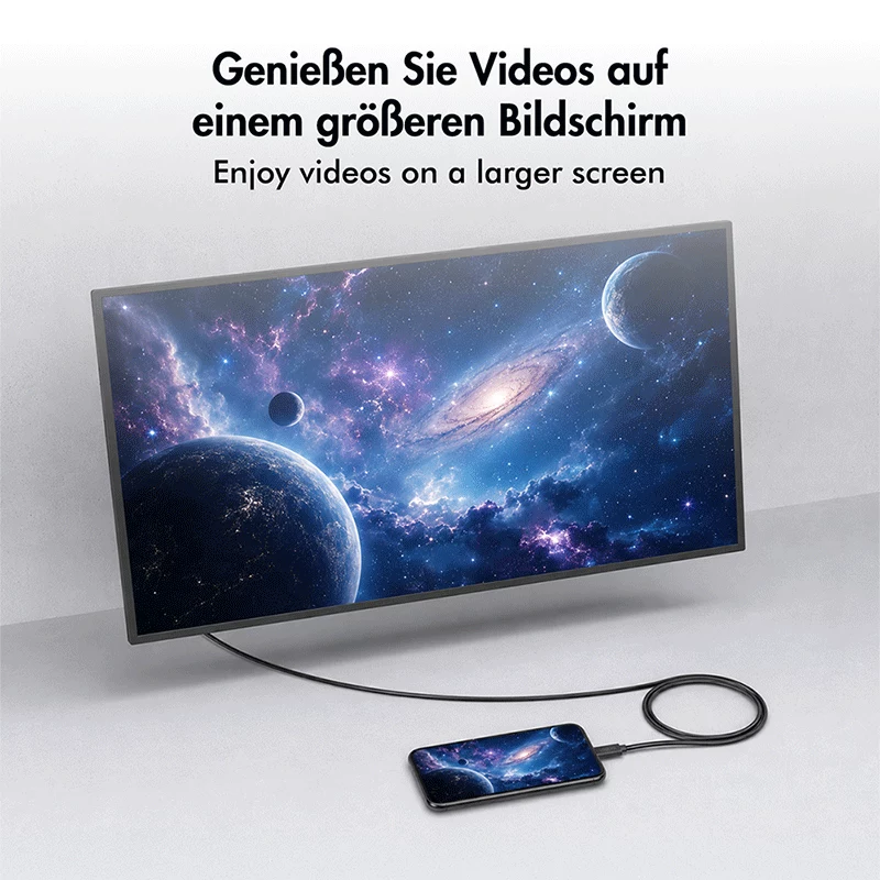 Cabo Logilink UA0475 USB 3.2 Gen1 Type-C, C/M para VGA/M, 1080p/60 Hz, preto, 1,8 m
