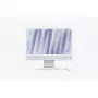 Apple iMac 24 polegadas Z1EH, CPU M4 de 10 núcleos, GPU de 10 núcleos, 24 GB RAM, 256 GB SSD, macOS, prateado, teclado alemão