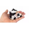 Amewi Mini-Scania 730 S com reboque de caixa 1:64 RTR, branco (22784)