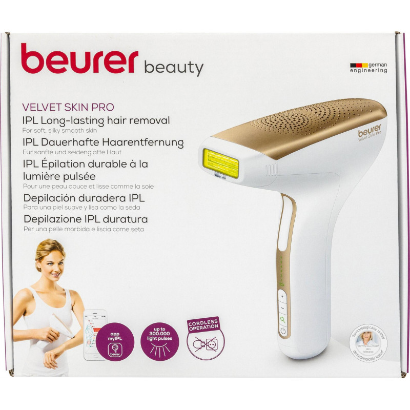 Removedor de pelos por luz IPL 8500 Velvet Skin Pro Beurer