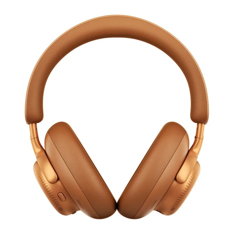 Auscultadores sem fios over-ear QCY H6 Ultra, ANC adaptativo, Bluetooth 6.0, laranja