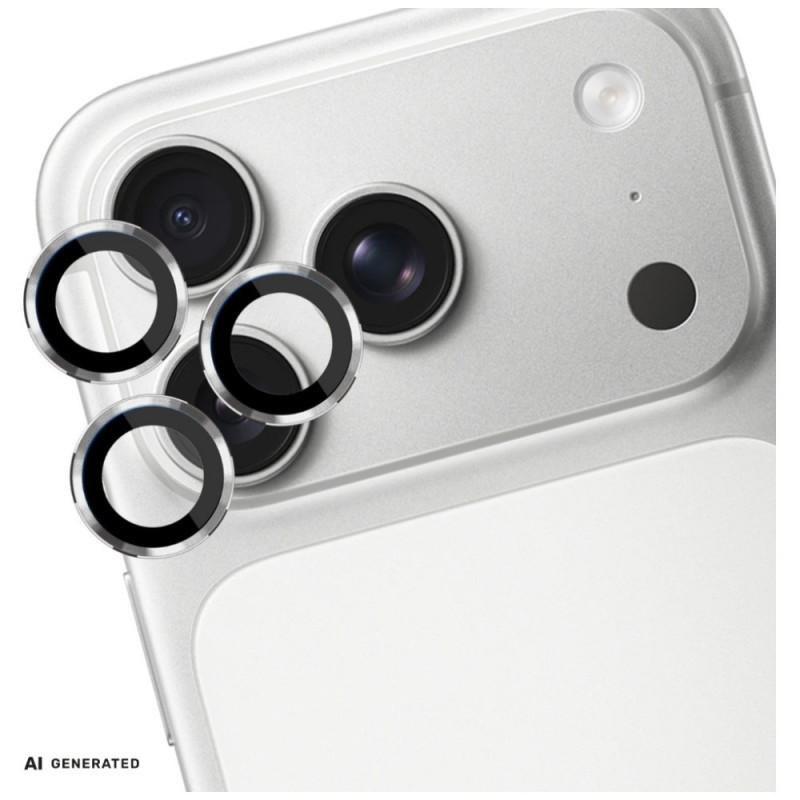 3MK Lens Protection Pro Apple iPhone 18 Pro / 18 Pro Max protetor de lentes da câmara, vidro temperado, azul-claro