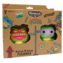 P.m.i. Kids World Fuggler S2 Swap & Style Figures FG6215A, 2 Pack (Raphael & Donatello)