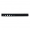 Painel frontal de fibra para montagem em rack EFB Elektronik SB-FP-6SC-S-OM4, 1U, cinzento, metal, 432 mm