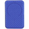 Carteira MagSafe BMW M Carbon Metal Logos, azul