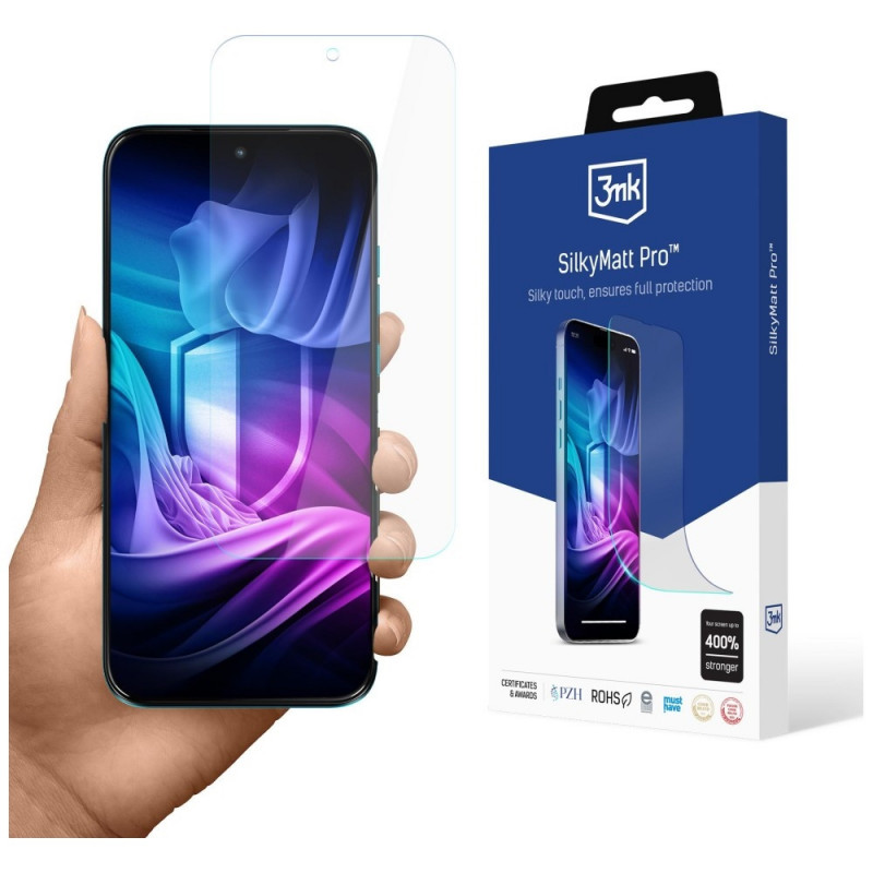 Película protetora de ecrã mate 3MK Silky Matt Pro para Motorola Moto G87