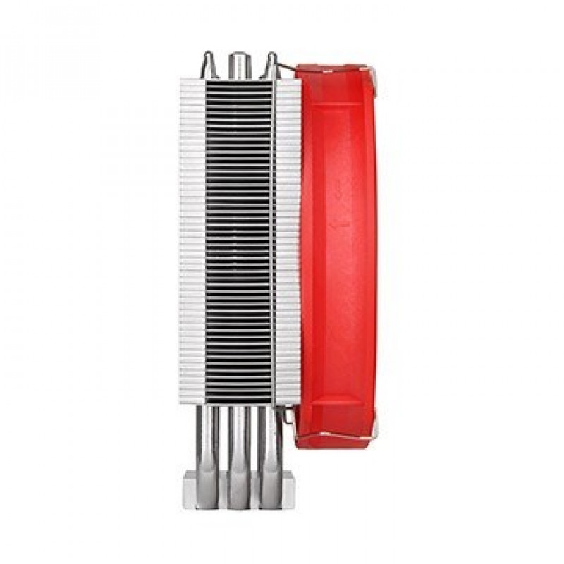 Arrefecedor de CPU Thermaltake NiC L32, ventoinha PWM de 140 mm, alumínio e cobre, vermelho, branco