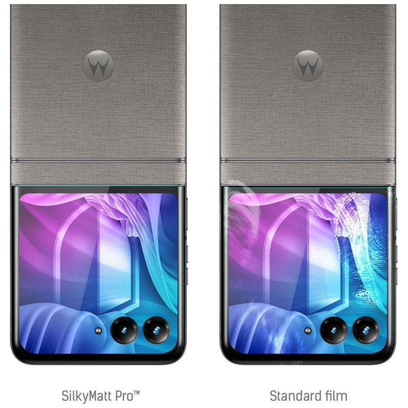 Película Protetora Mate 3MK Silky Matt Pro para Motorola Razr 70