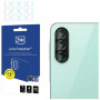 3MK Lens Protection película de vidro para lente da câmara para Samsung Galaxy A27 5G (4 unid.)
