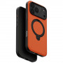 Capa UNIQ Elix para Apple iPhone 18 Pro Max / 17 Pro Max, suporte rotativo 360, laranja