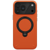Capa UNIQ Elix para Apple iPhone 18 Pro Max / 17 Pro Max, suporte rotativo 360, laranja