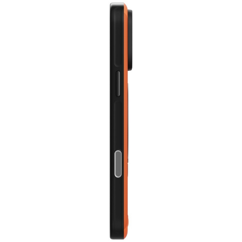 Capa UNIQ Elix para Apple iPhone 18 Pro Max / 17 Pro Max, suporte rotativo 360, laranja