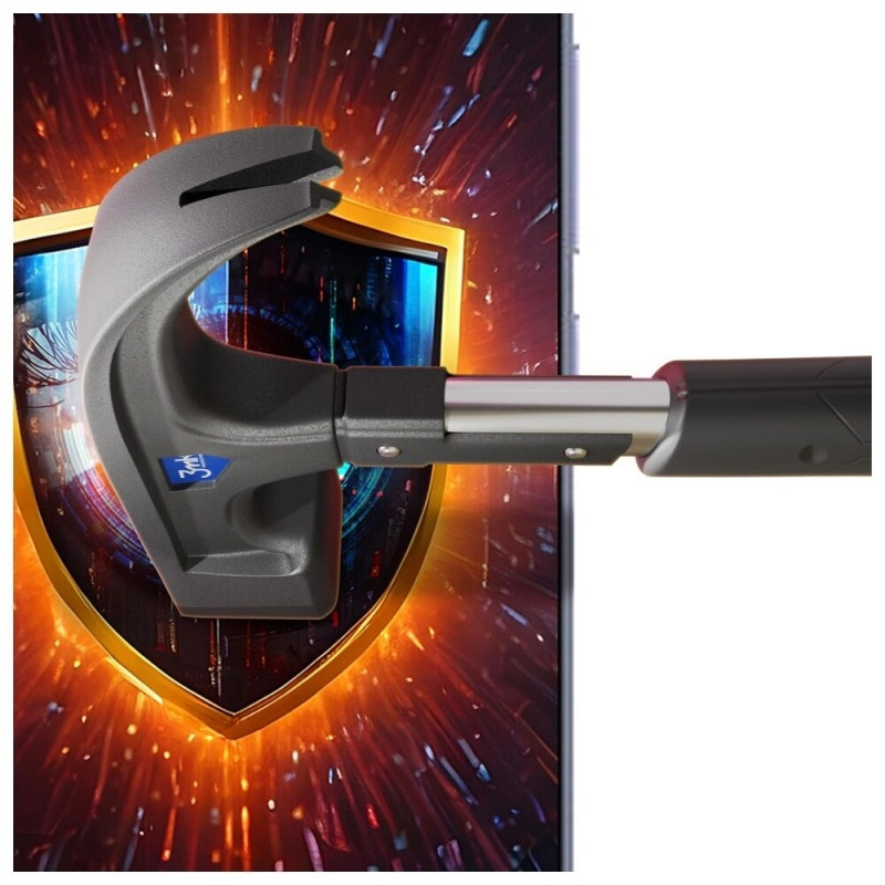 Película protetora de privacidade mate 3MK Silky Matt Privacy para Xiaomi 15