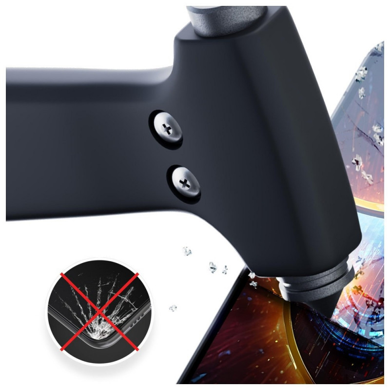 Película protetora de ecrã com privacidade mate 3MK Silky Matt Privacy para Google Pixel 9A, preta