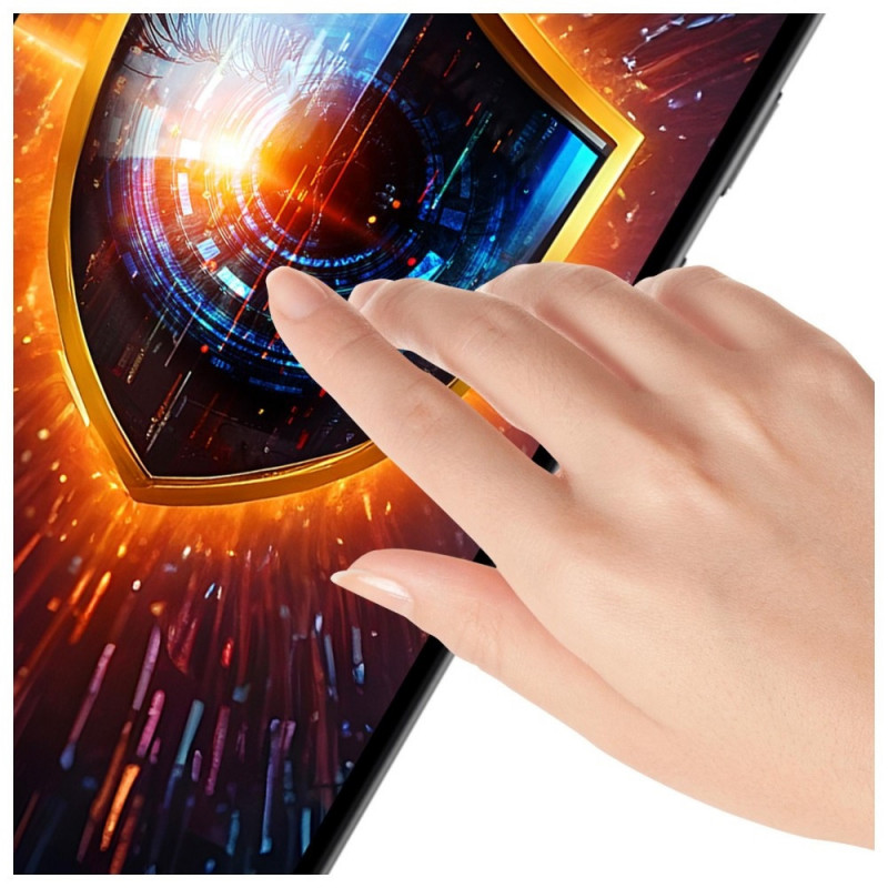 Película protetora de ecrã com privacidade mate 3MK Silky Matt Privacy para Google Pixel 9A, preta