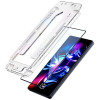 Película de vidro temperado 3MK HardGlass Max com aplicador para Samsung Galaxy S26, preto
