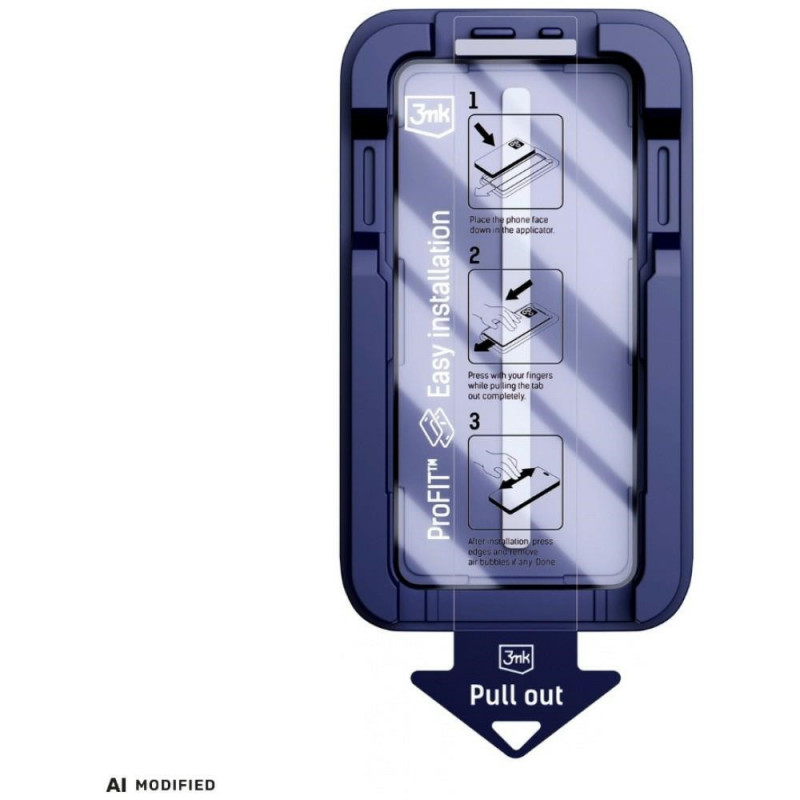 Película de vidro temperado 3MK HardGlass Max para Samsung Galaxy S24 Ultra, preto