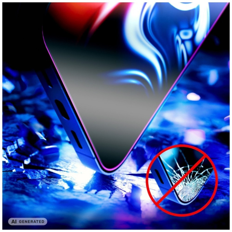 Película de vidro temperado 3MK HardGlass Max para Samsung Galaxy S24 Ultra, preto