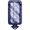 Película de vidro temperado 3MK HardGlass Max com aplicador para Apple iPhone 16 Pro / 17, preta