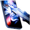 Película de vidro temperado 3MK HardGlass Max com aplicador para Apple iPhone 16 Pro / 17, preta