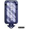 Película de vidro temperado 3MK HardGlass Max para Apple iPhone 15 Pro, preto