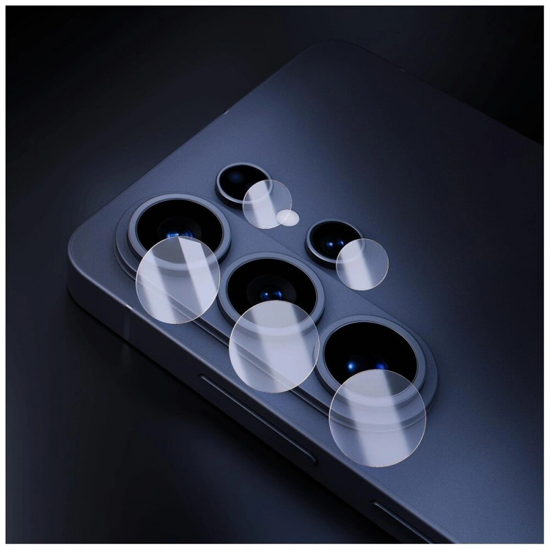 Protetor de lente da câmara 3MK Lens Protection para Samsung Galaxy S26 Ultra, pack de 4 (3MK17720)