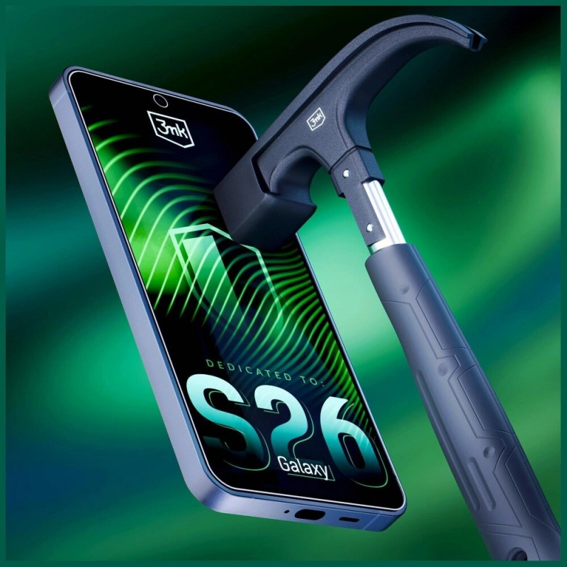 Película protetora antimicrobiana 3MK SilverProtection+ para Samsung Galaxy S26