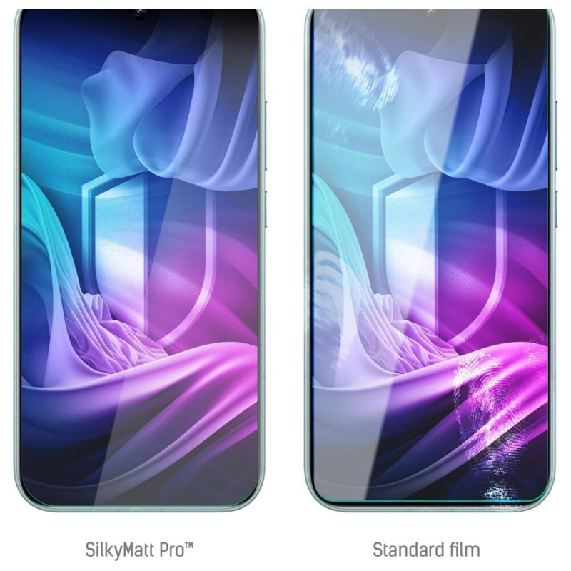 Película protetora de ecrã mate 3MK Silky Matt Pro para Xiaomi POCO F8 Pro