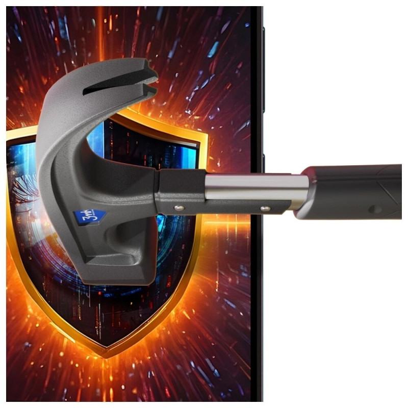 Película protetora de ecrã mate com privacidade 3MK Silky Matt Privacy para Samsung Galaxy S25