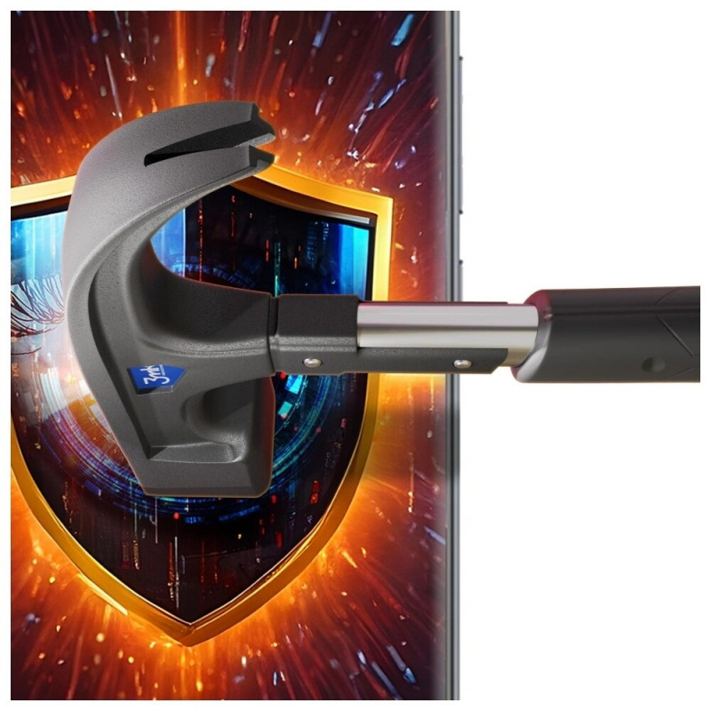 Película protetora de ecrã de privacidade mate 3MK Silky Matt Privacy para Xiaomi POCO X7
