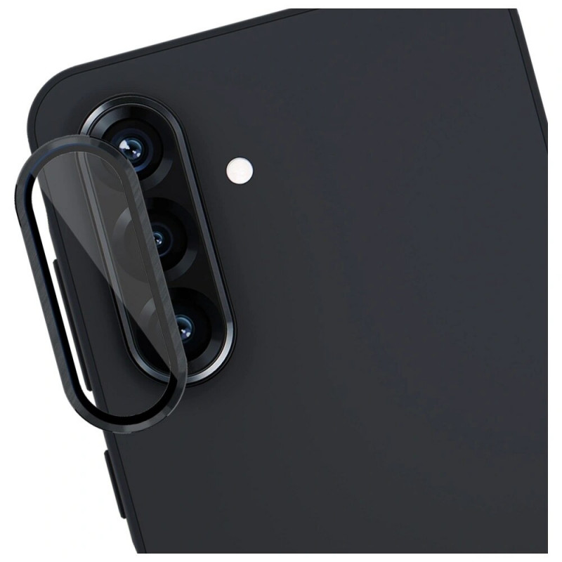 Vidro de proteção para lente da câmara 3MK Lens Protection Pro para Samsung Galaxy A36 / A56 5G, preto