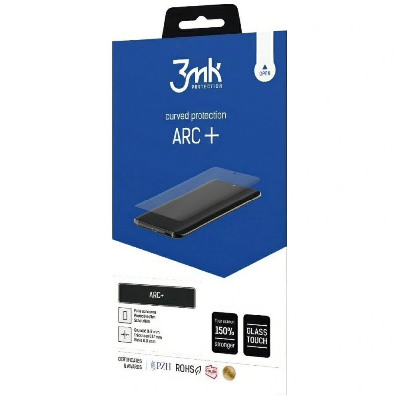 Conjunto de películas protetoras traseiras 3MK ARC+ Back para a parte traseira e ilha de câmaras do Apple iPhone 17 Pro