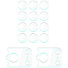 Protetor de lentes de câmara em vidro híbrido 3MK Lens Protection para Apple iPhone 17 Pro Max