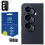 Protetor de lentes de câmara 3MK Lens Protection Pro para Samsung Galaxy S26+, preto