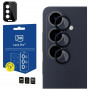 Protetor de lentes de câmara 3MK Lens Protection Pro para Samsung Galaxy S26, preto