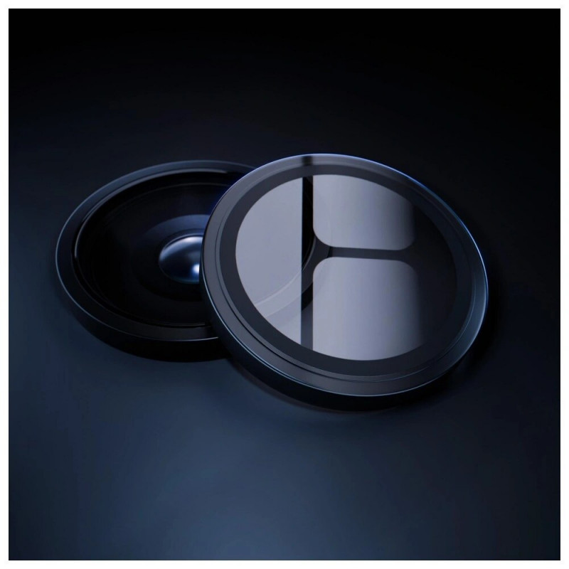 Protetor de lentes de câmara 3MK Lens Protection Pro para Samsung Galaxy S26, preto