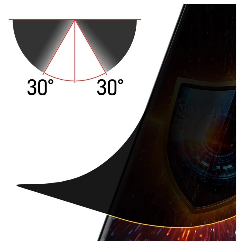 Película protetora de ecrã mate com privacidade 3mk Silky Matt Privacy para Motorola Edge 60 Fusion / Edge 60
