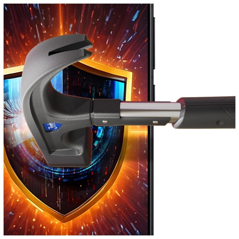 Película protetora de ecrã mate com privacidade 3mk Silky Matt Privacy para Xiaomi POCO F7 Pro / F7 Ultra