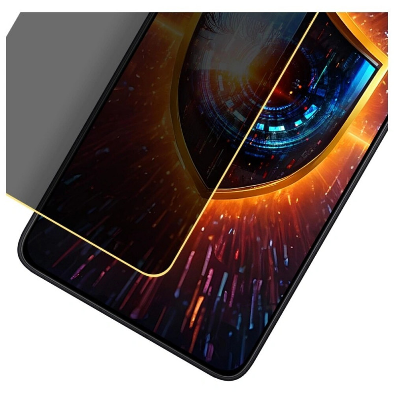 Película protetora de ecrã mate com privacidade 3mk Silky Matt Privacy para Xiaomi POCO F7 Pro / F7 Ultra