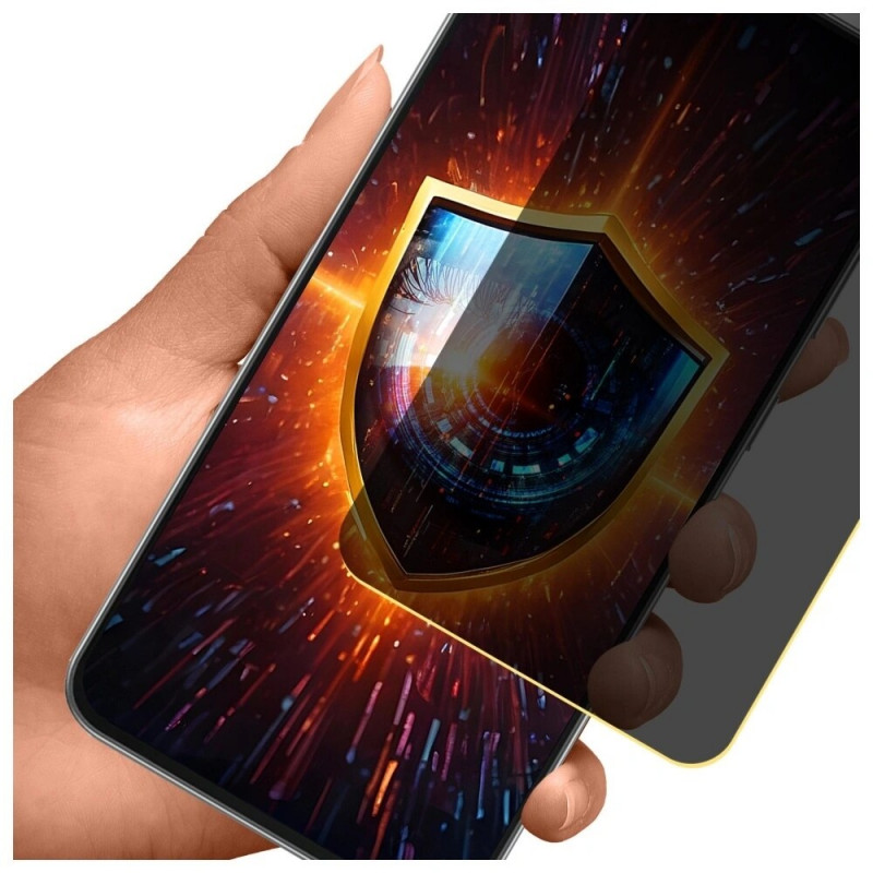 Película protetora de ecrã com privacidade mate 3mk Silky Matt Privacy para Samsung Galaxy M56