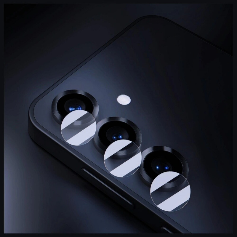 Vidro híbrido para lente de câmara 3MK Lens Protect para Samsung Galaxy S25 FE