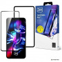 Vidro temperado 3MK HardGlass Max com moldura de montagem para Samsung Galaxy A35 / A55 5G
