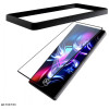 Vidro temperado 3MK HardGlass Max com moldura de montagem para Samsung Galaxy A35 / A55 5G